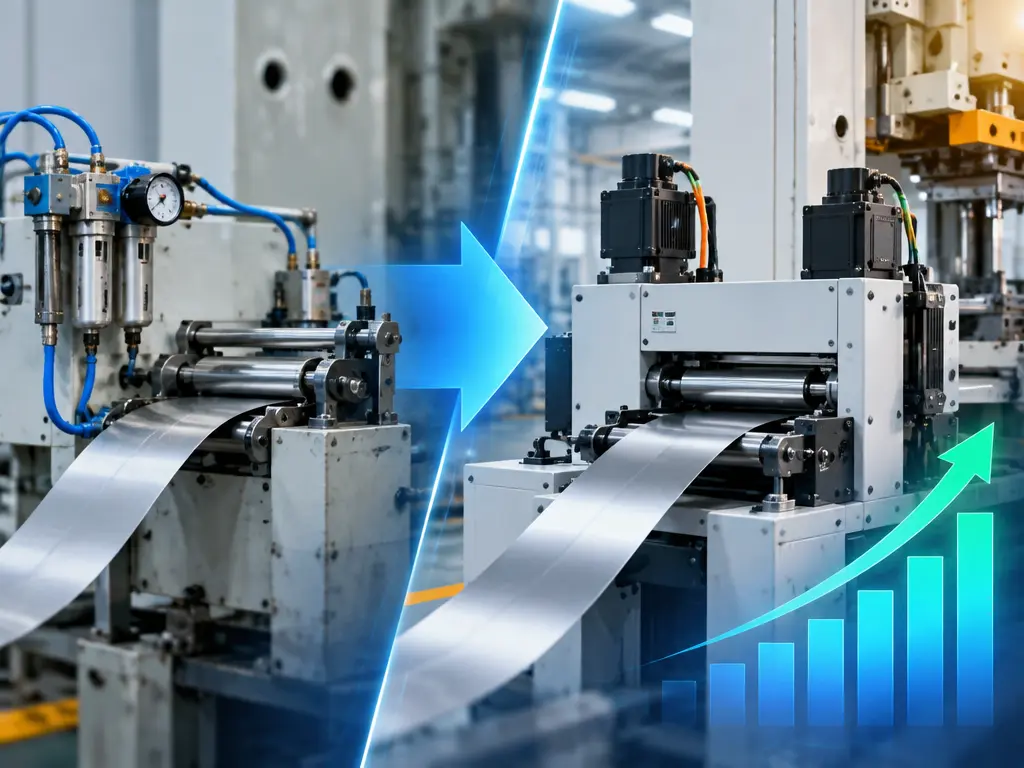 Slash Scrap 50%: Upgrade Pneumatic to Servo Feeder (ROI Guide)