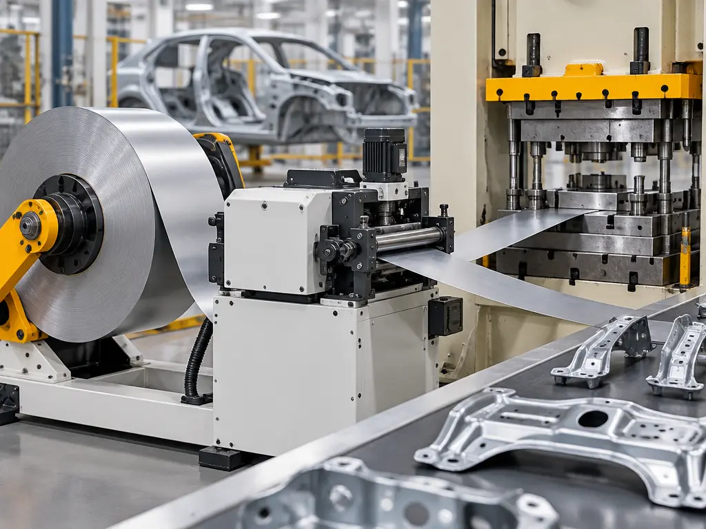 Why Automotive Stamping Demands an NC Servo Feeder