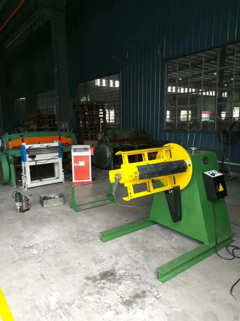 MT Series Heavy Duty Material Rack 02 | Jingcui Automation Jingcui MT heavy duty decoiler for stamping line