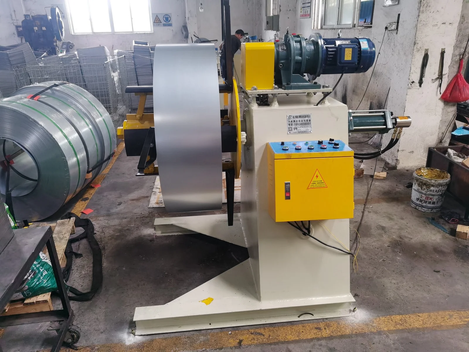MT Series Heavy Duty Material Rack (Decoiler) - Hình ảnh 5
