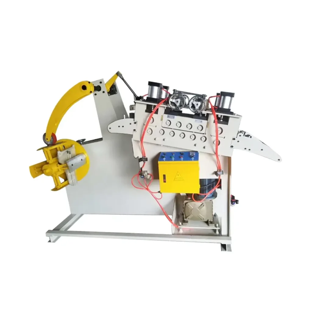 SJR Series 2-in-1 Thick-Plate Decoiler Straightener Machine