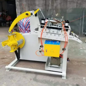 SJR Series 2-in-1 Thick-Plate Decoiler Straightener Machine: imagen 3