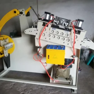 SJR Series 2-in-1 Thick-Plate Decoiler Straightener Machine: imagen 2